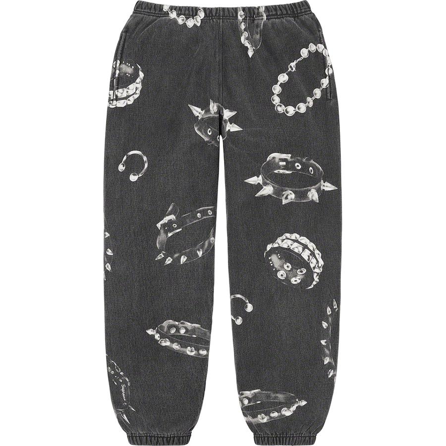 Supreme Studded Collars Sweatpant Black