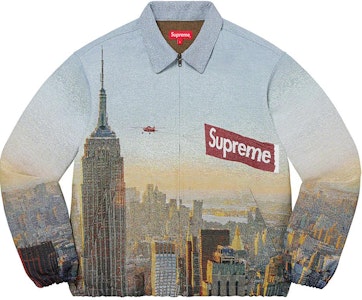 Supreme Aerial Tapestry Harrington Jaket Multicolor Buy Supreme Aerial Tapestry Harrington Jaket Multicolor