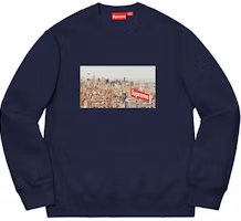 Supreme Aerial Crewneck Navy