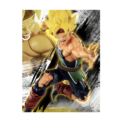 Ichiban Kuji Dragon Ball Rising Fighters with DRAGONBALL LEGENDS Prize D Super Saiyan Barduck Figure