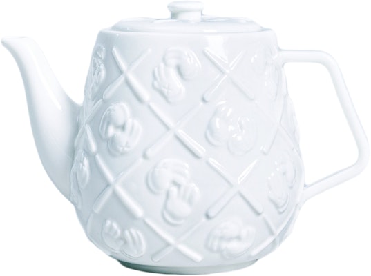 KAWS Ceramic Teapot White Buy KAWS Ceramic Teapot White