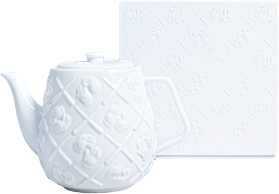 KAWS Ceramic Teapot White Order KAWS Ceramic Teapot White