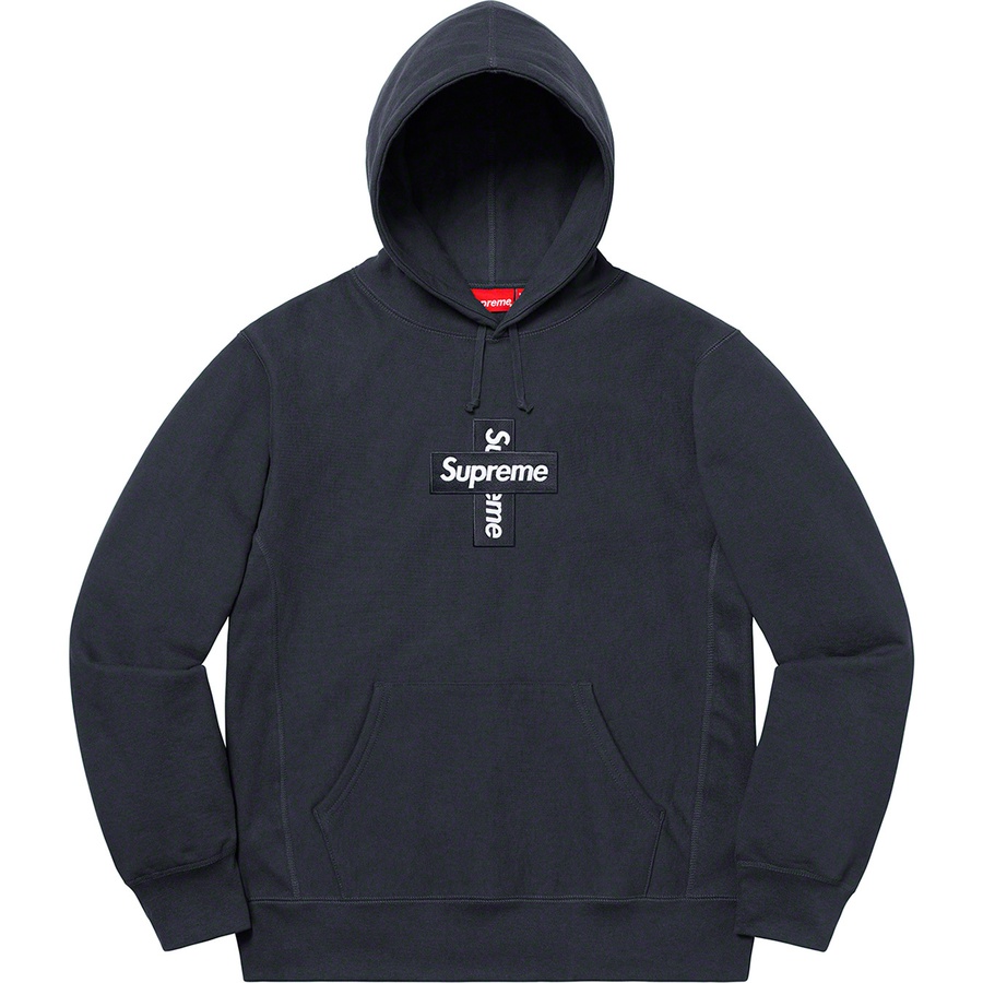 Supreme Cross Box Logo Hooded Sweatshirtパーカー - パーカー