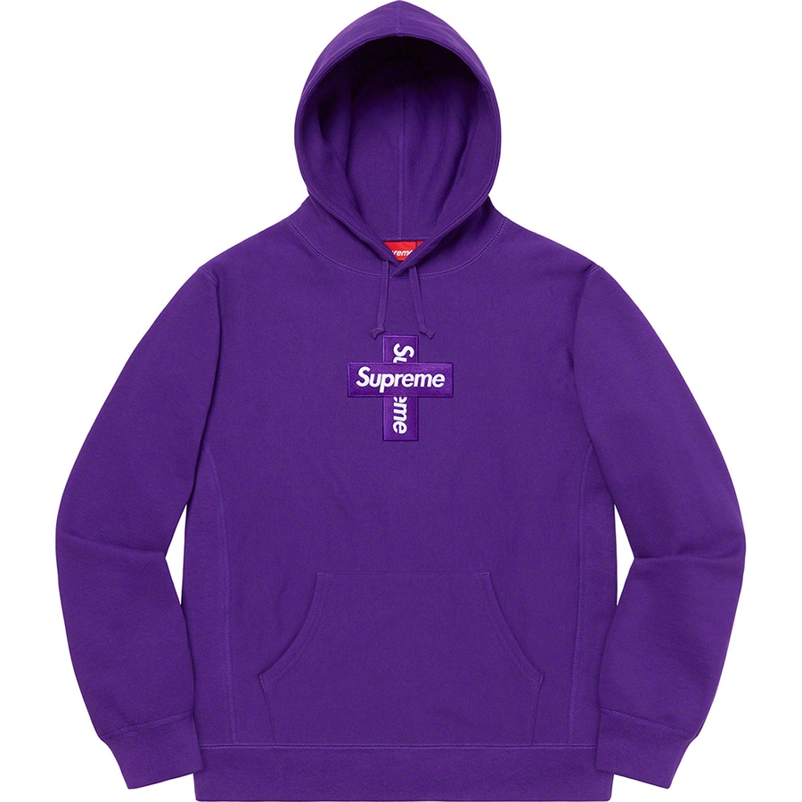 2024在庫SUPREME　Cross Box Logo Hooded Sweatshirt トップス