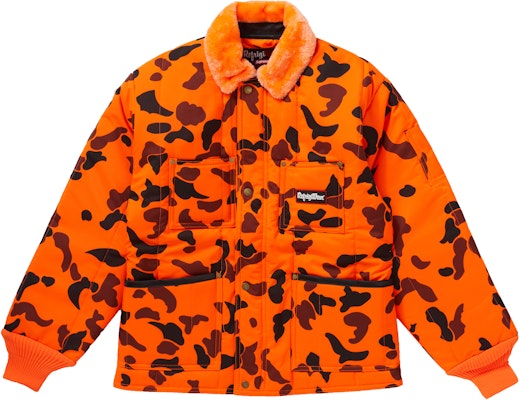 Supreme, Jackets & Coats, Supreme Refridgewear Orange Camo Jacket