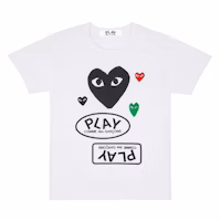 Kaos Pria Comme des Garçons Play Hati Hitam Cetak Multipel Buy Kaos Pria Comme des Garçons Play Hati Hitam Cetak Multipel