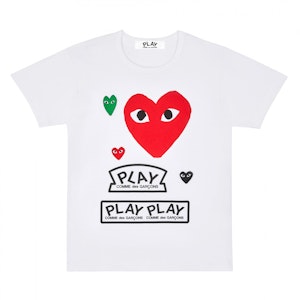 Comme des Garçons Play Baju-T Wanita Cetakan Hati Pelbagai. Buy Comme des Garçons Play Baju-T Wanita Cetakan Hati Pelbagai.