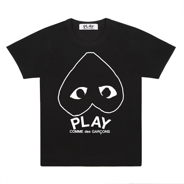 Comme des Garçons 3D Play Black T-shirt Women