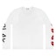 Buy Comme des Garçons 4 Heart White Long Sleeve Men