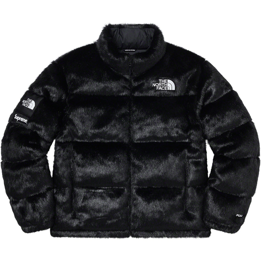 Supreme tnf nuptse on sale