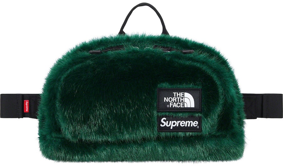 Supreme×THENORTHFACE Faux Fur Waist Bagღ