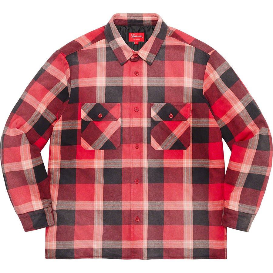 supreme red flannel