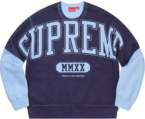 Supreme blue crewneck hotsell