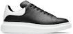 (W) Alexander McQueen Oversized Sneaker 'Hitam Putih' 553770WHGP51070