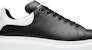 (W) Alexander McQueen Oversized Sneaker 'Hitam Putih' 553770WHGP51070