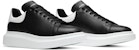 (W) Alexander McQueen Oversized Sneaker 'Hitam Putih' 553770WHGP51070