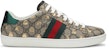 (W) Gucci Ace GG Supreme 'Bees' Kasut Lelaki 550051 9N020 8465
