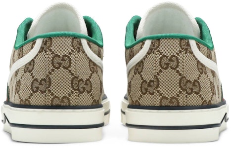 Gucci Tennis 1977 'Ebony' Sepatu Sneakers 606111 HVK20 9766 Details for Gucci Tennis 1977 'Ebony' Sepatu Sneakers 606111 HVK20 9766