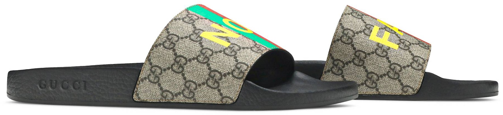Gucci GG Supreme Slide 'Palsu/Tidak' 636344 2GC00 8252 Cheap Gucci GG Supreme Slide 'Palsu/Tidak' 636344 2GC00 8252