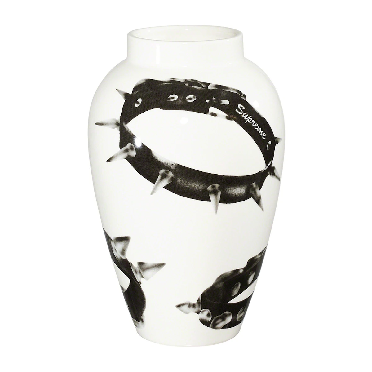 Buy Supreme Studded Collars Vase White - Novelship Buy Supreme Studded Collars Vase White - Novelship