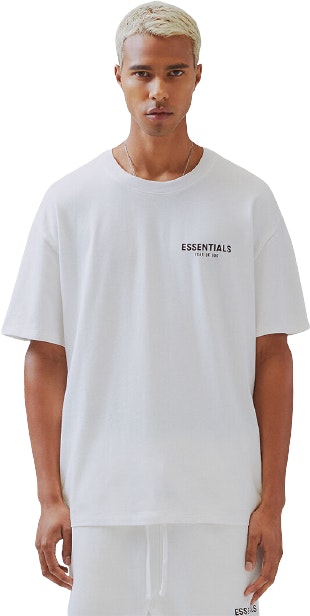 Fear of God ESSENTIALS Boxy Photo Series Tee White - Novelship
