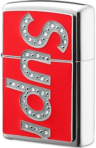 Supreme x Swarovski Zippo Merah Lookbook Supreme x Swarovski Zippo Merah