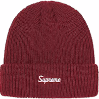 Supreme Loose Gauge Beanie Dark Magenta Supreme Loose Gauge Beanie Dark Magenta