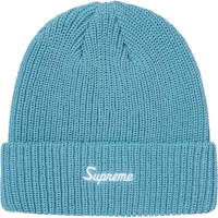 Supreme Loose Gauge Beanie Aqua