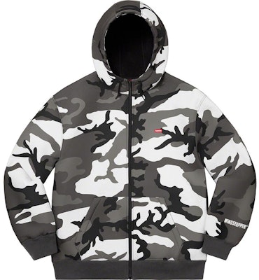 Grey camo top supreme hoodie