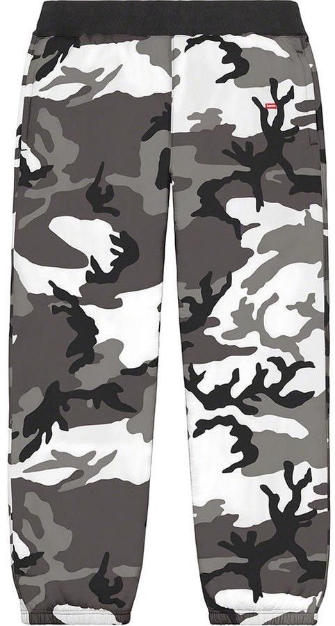Supreme WINDSTOPPER Sweatpant Snow Camo Novelship