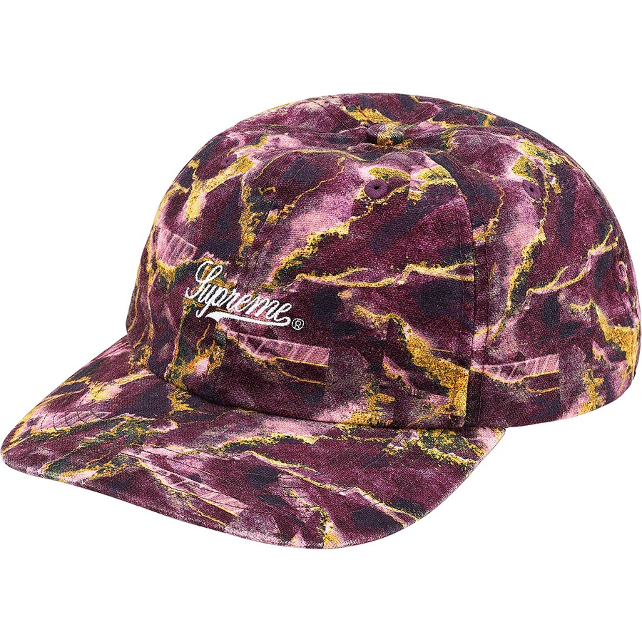 Supreme Marble 6-Panel Purple