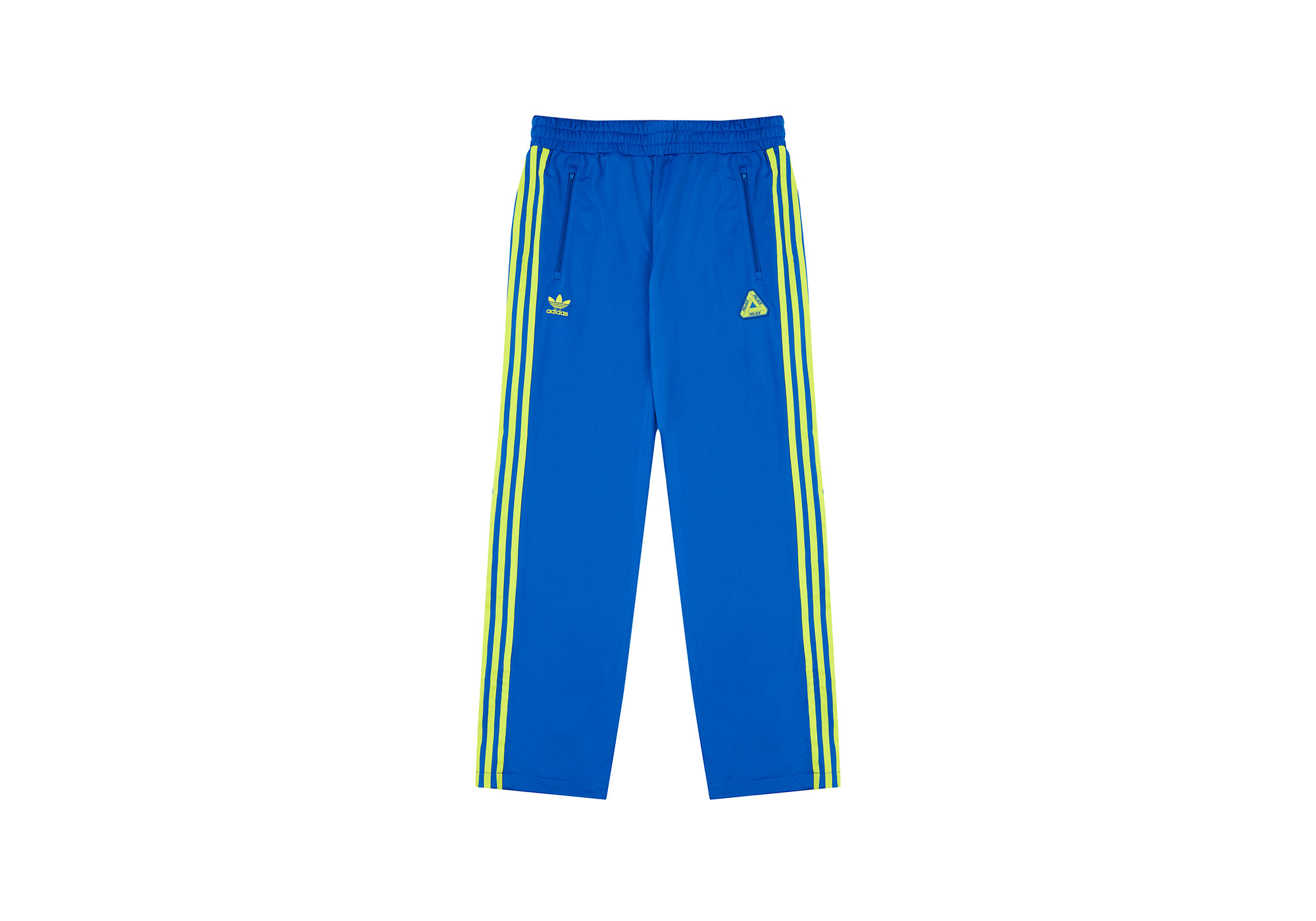 adidas firebird track pants green and yellow