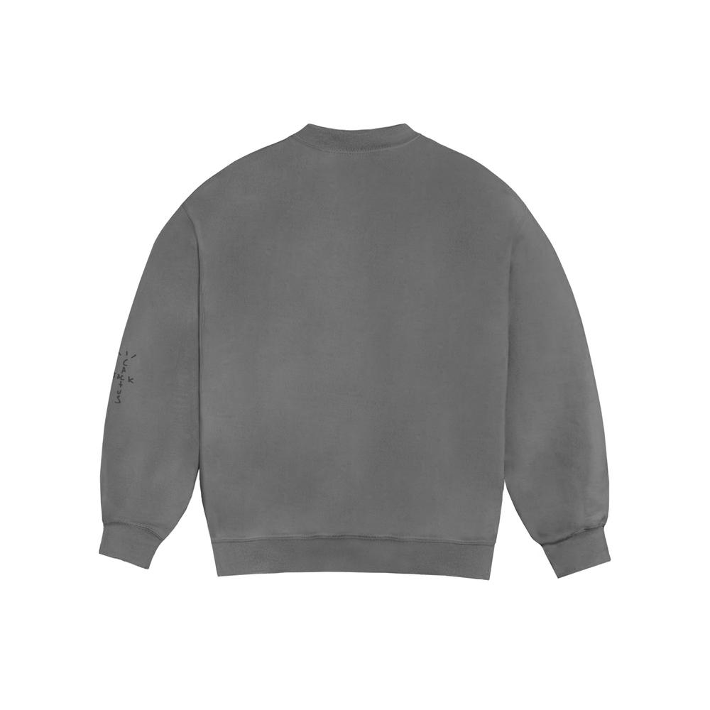 Travis Scott PS Classic Youth Crewneck Washed Grey - Novelship