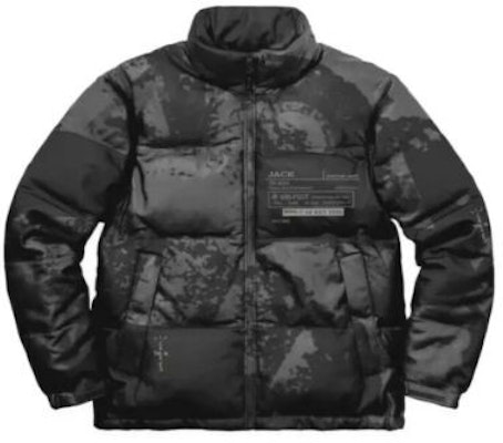 Travis Scott System Reflective Down Puffer Black Buy Travis Scott System Reflective Down Puffer Black