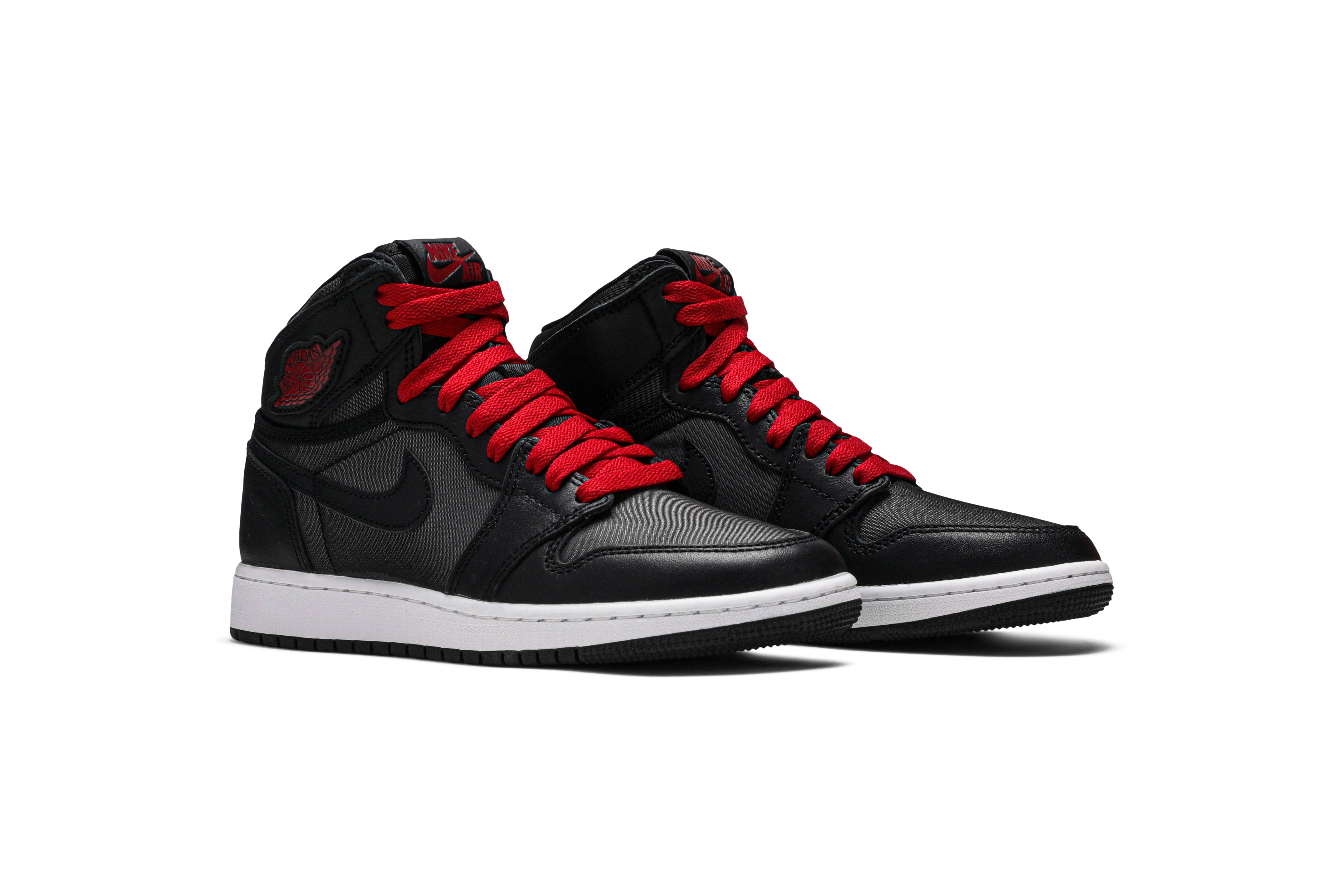 air jordan retro 1 high og black gym red