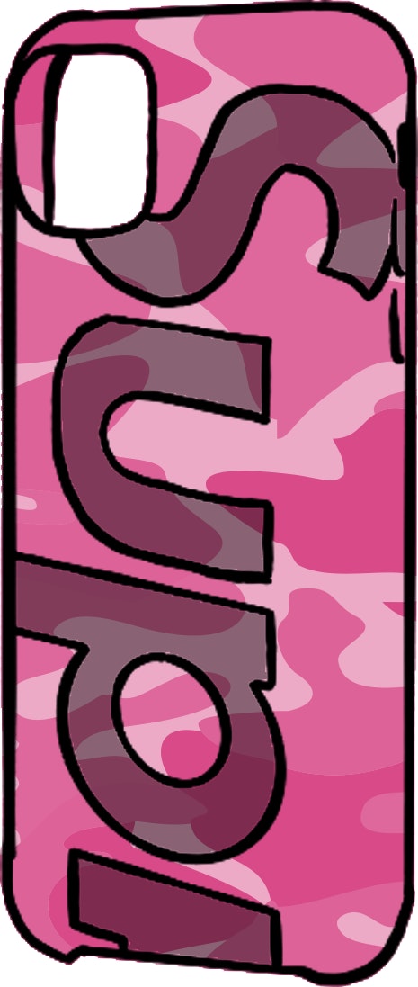 Supreme camo iphone case pink camo Clearance