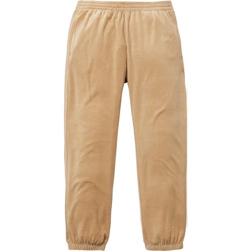 Buy Supreme 天鵝絨暖身褲 卡其色 (FW17)