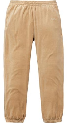 Supreme Velour Warm Up Pants Khaki (FW17) Buy Supreme Velour Warm Up Pants Khaki (FW17)