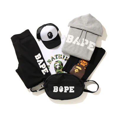 BAPE Family Bag Pack (Mens) Black/Multi