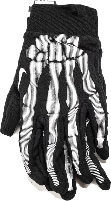 Nike skeleton running deals gloves