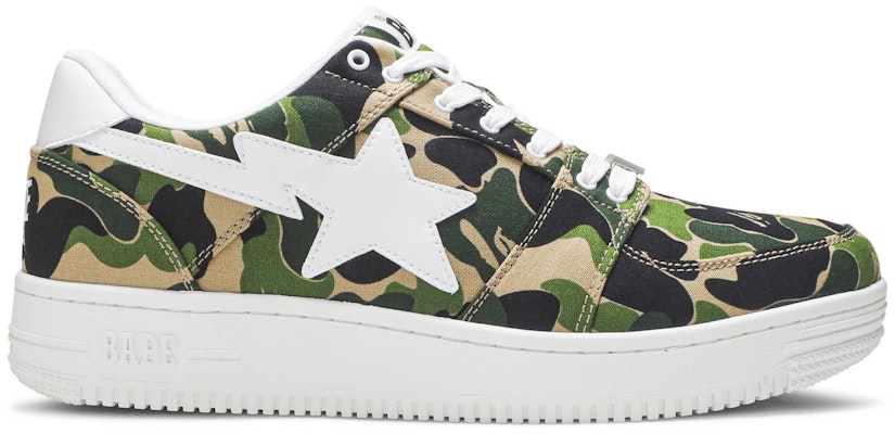 A Bathing Ape Bapesta Low 'Green ABC Camo' 1C70191020 Buy A Bathing Ape Bapesta Low 'Green ABC Camo' 1C70191020
