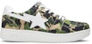 A Bathing Ape Bapesta Low 'Green ABC Camo' Hijau Camo ABC 1C70191020