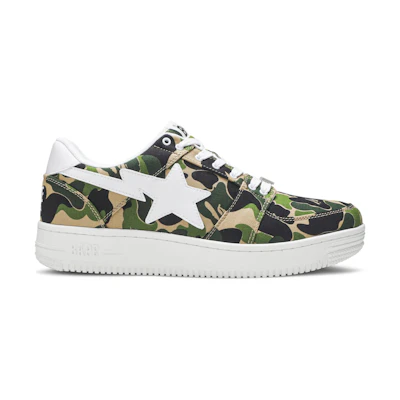 BAPE Bapesta Low 'Green ABC Camo'