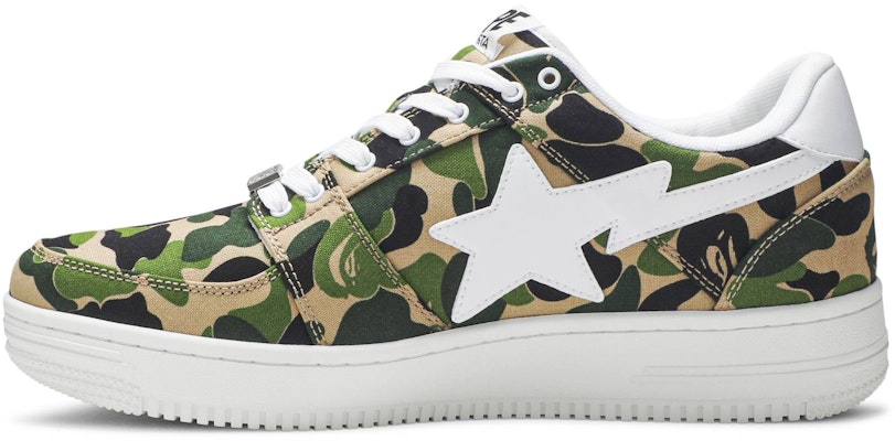 A Bathing Ape Bapesta Low 'Green ABC Camo' 1C70191020 Lookbook A Bathing Ape Bapesta Low 'Green ABC Camo' 1C70191020