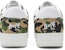 A Bathing Ape Bapesta Low 'Green ABC Camo' Hijau Camo ABC 1C70191020