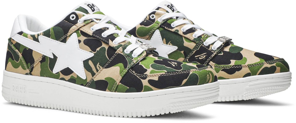 A Bathing Ape Bapesta Low 'Green ABC Camo' 1C70191020 Cheap A Bathing Ape Bapesta Low 'Green ABC Camo' 1C70191020