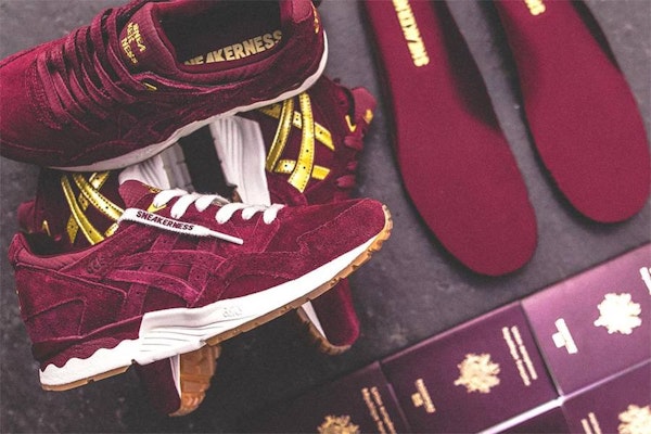 Sneakerness x ASICS Gel Lyte 5 'Passport' Kasut Lelaki Original. H7CSK-2626 Order Sneakerness x ASICS Gel Lyte 5 'Passport' Kasut Lelaki Original. H7CSK-2626