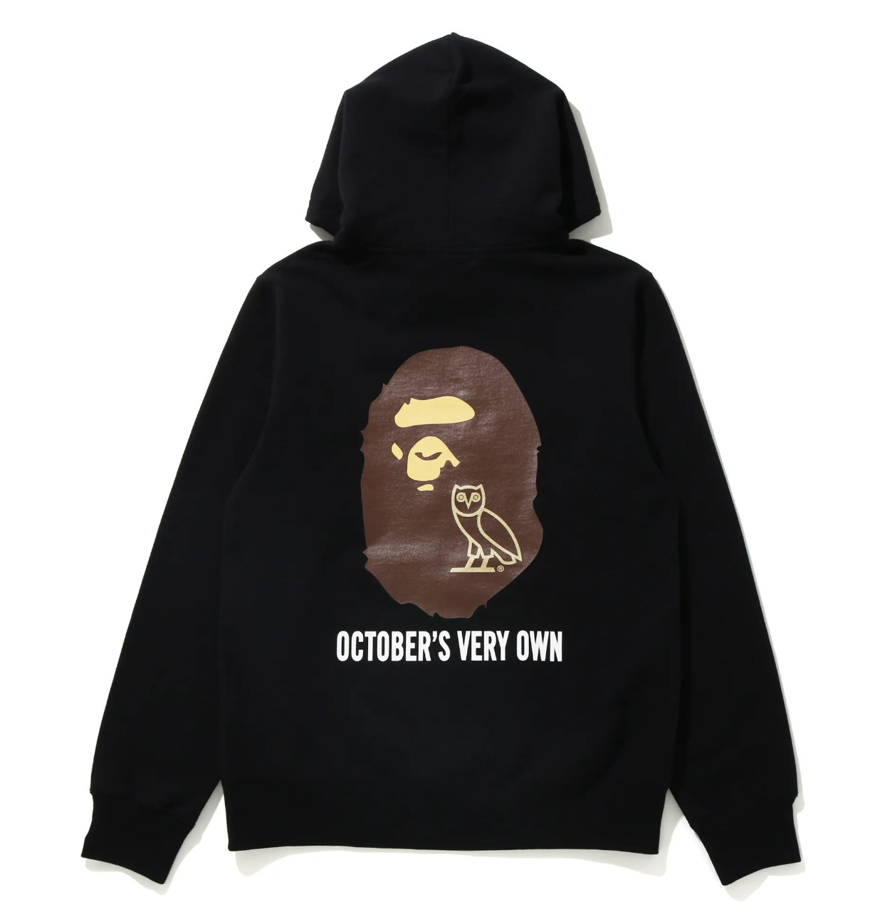 Buy BAPE x OVO Pullover Hoodie Black Novelship