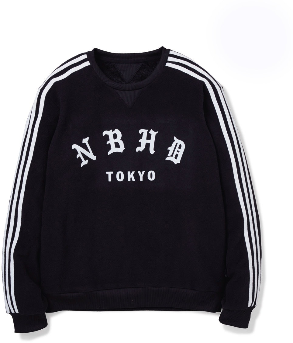 adidas x NEIGHBORHOOD Crewneck Sweatshirt Black Novelship