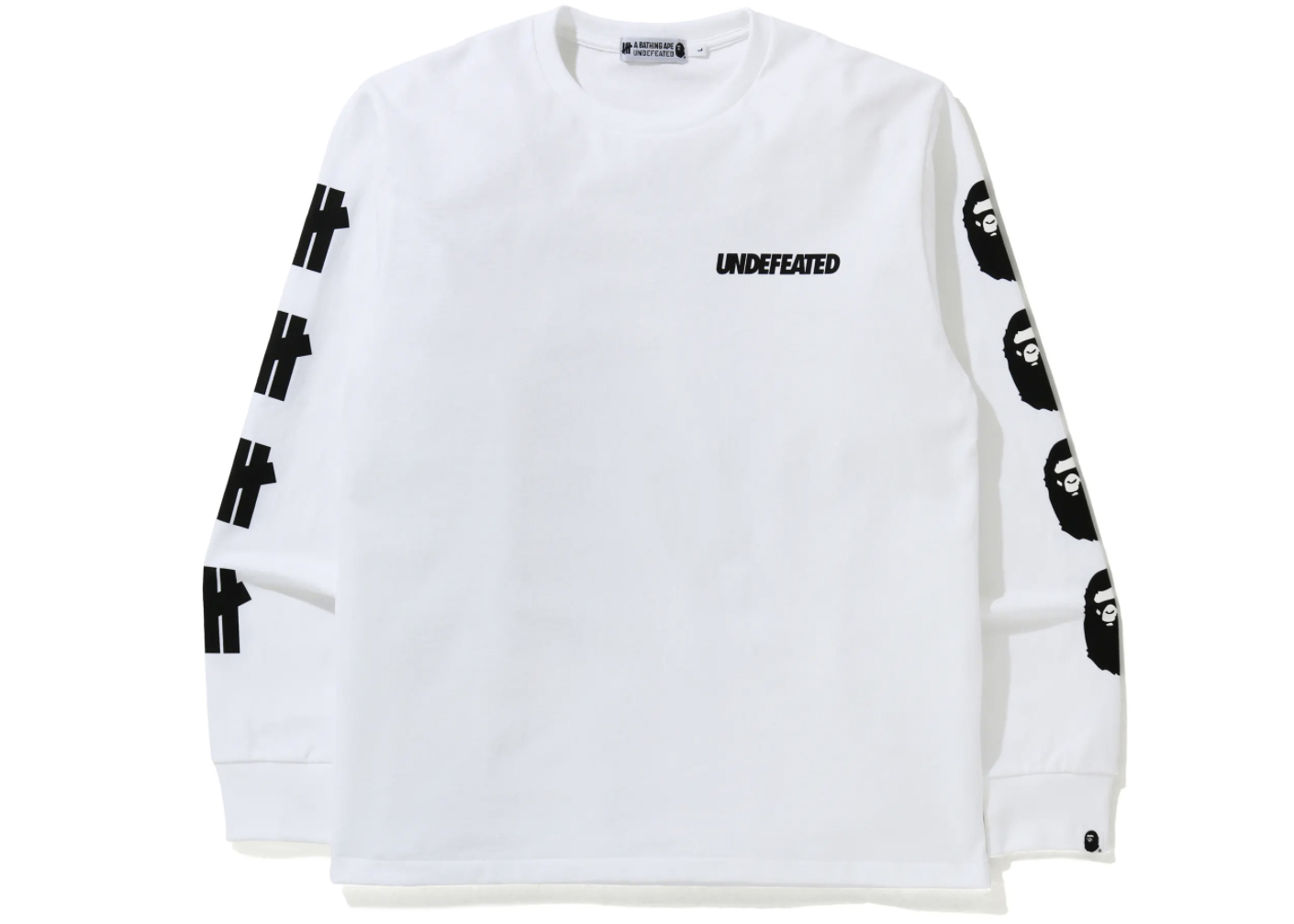 【買物代行】Undefeated Bape T-shirt White msize Tシャツ/カットソー(半袖/袖なし)